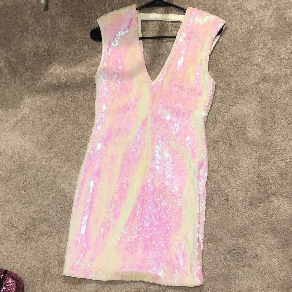 Sequin Mini Dress